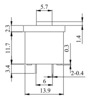 帶燈按鈕開關R0193結構圖